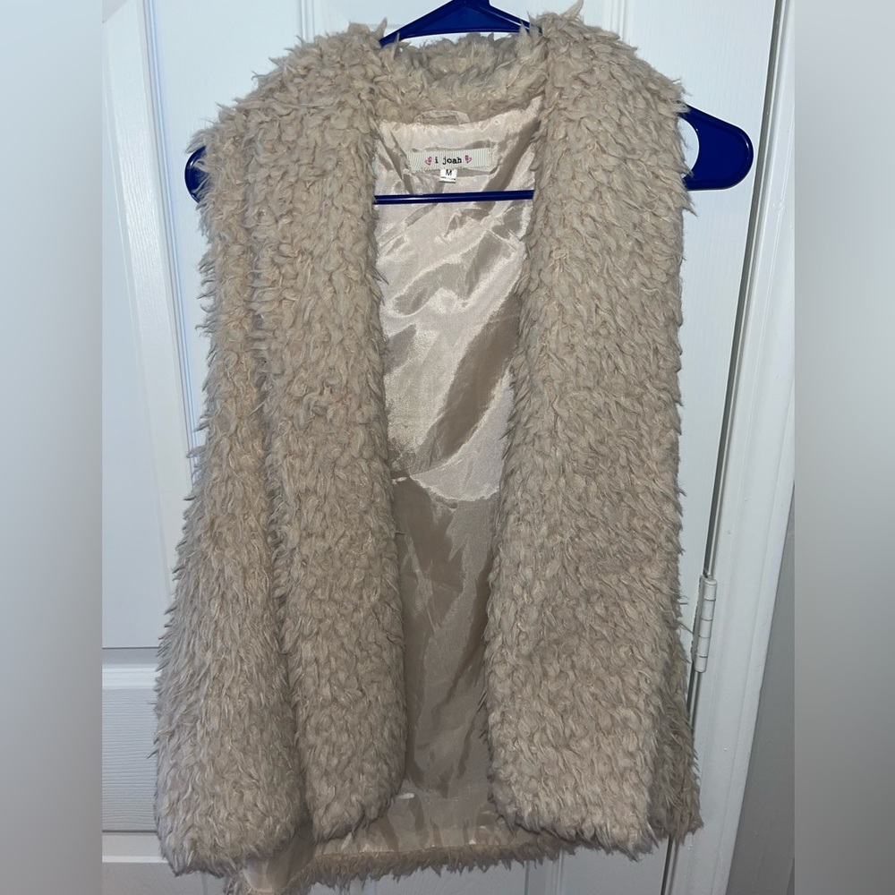 Fur vest. Perfect for layering